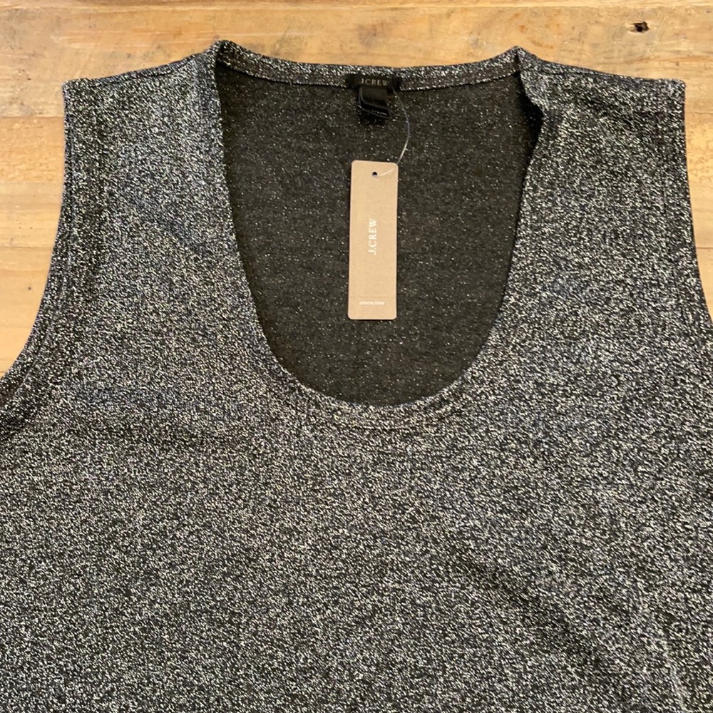 J.Crew SPARKLE tank NWT Medium